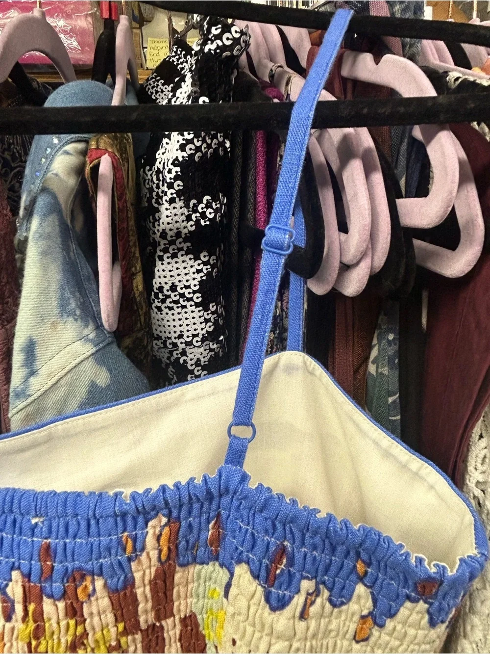 NWT Rachel Zoe Linen Blend Mediterranean Folk Art Midi Dress | Alemais Inspired - Picture 8 of 10